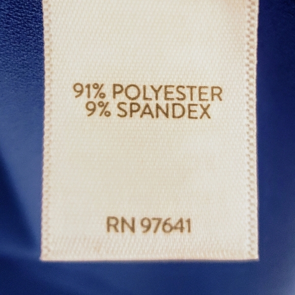 J.Jill For Christian Siriano Blue Midi Dress W/Stretch Sz Medium Petite MP - Picture 12 of 13